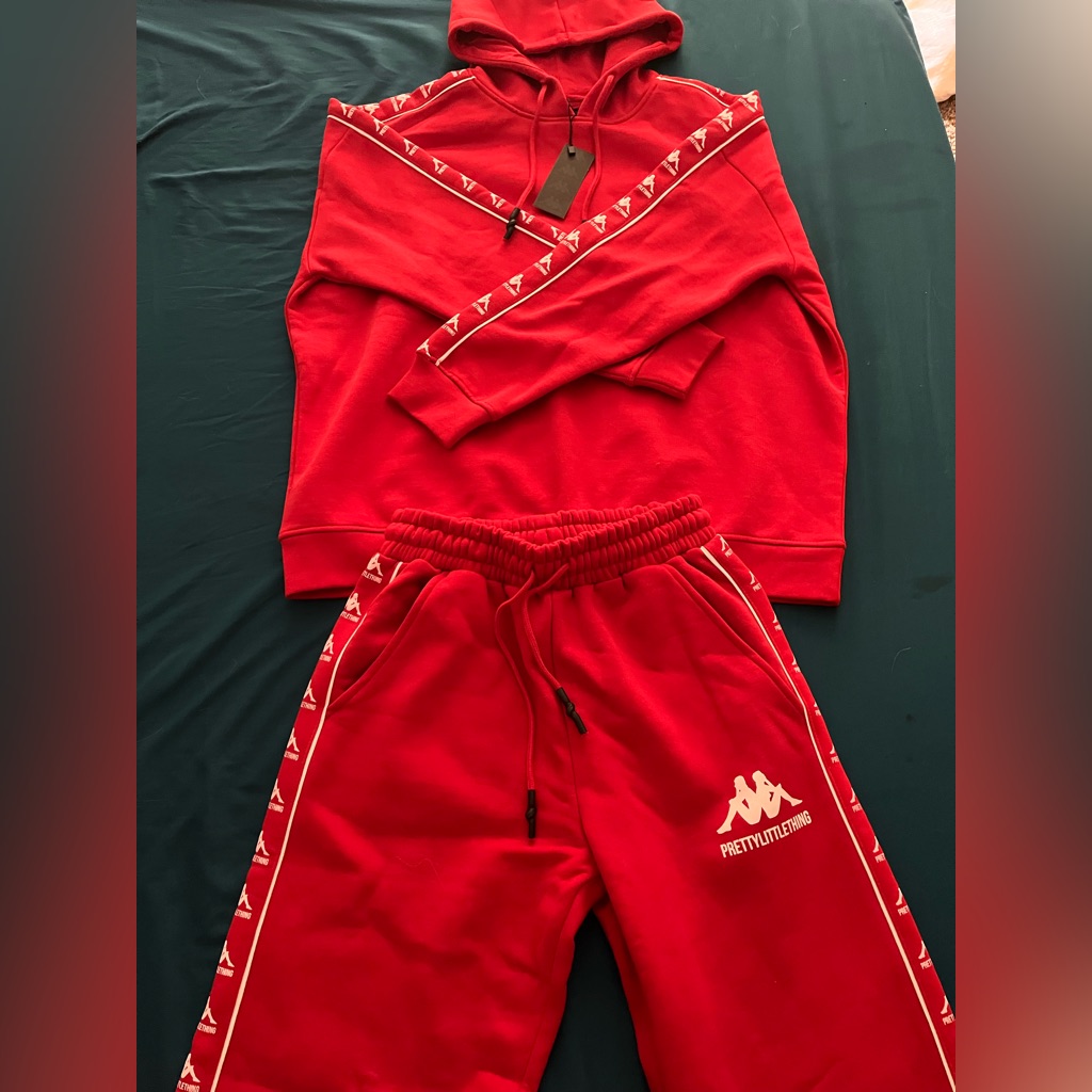 Brand New Kappa X Prettylittlething Sweatsuit